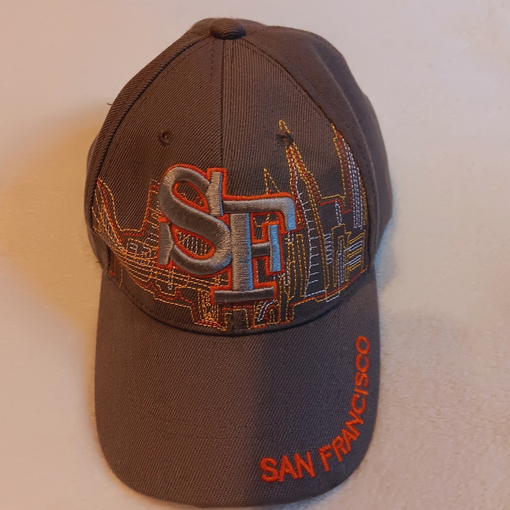 San Francisco Souvenir Baseball Style Cap Hat Unisex Adjustable